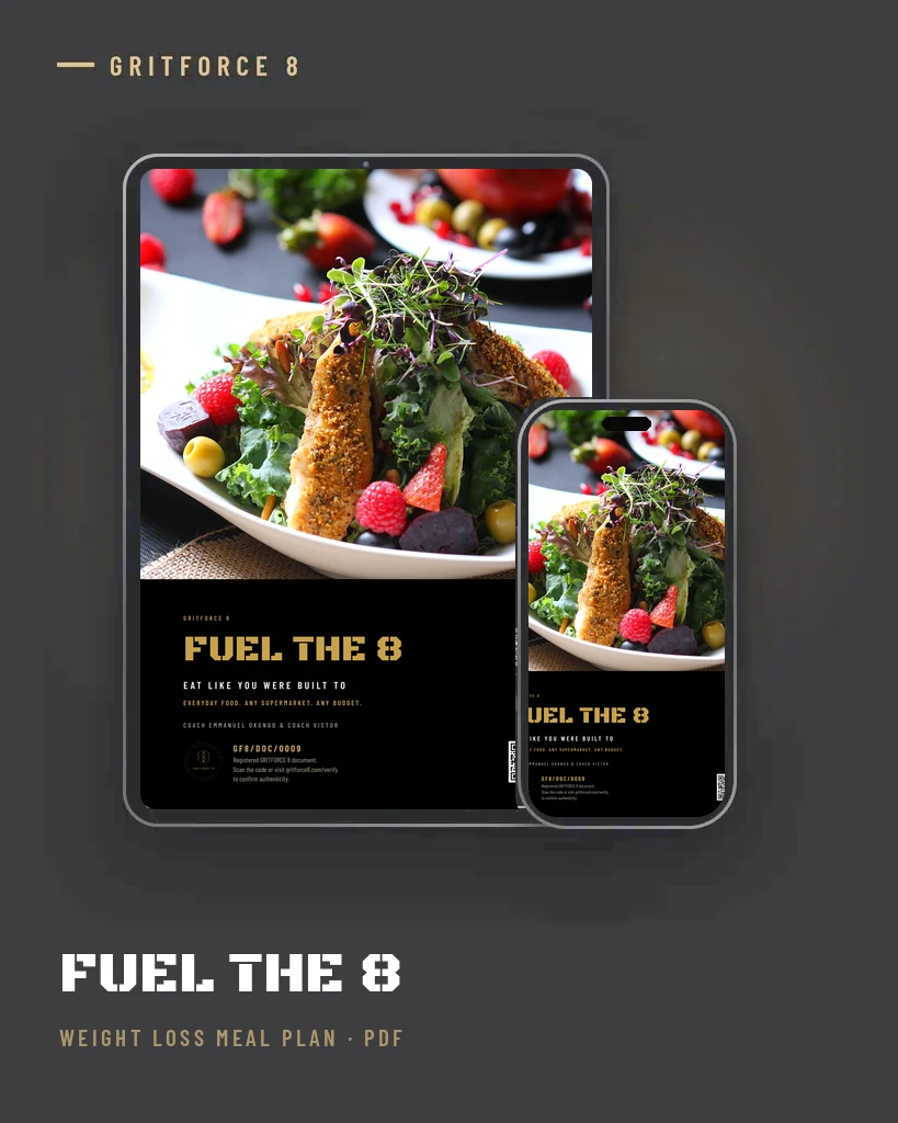 [GF8-EBOOK-FUEL] FUEL THE 8 - Weight Loss Meal Plan (ebook)